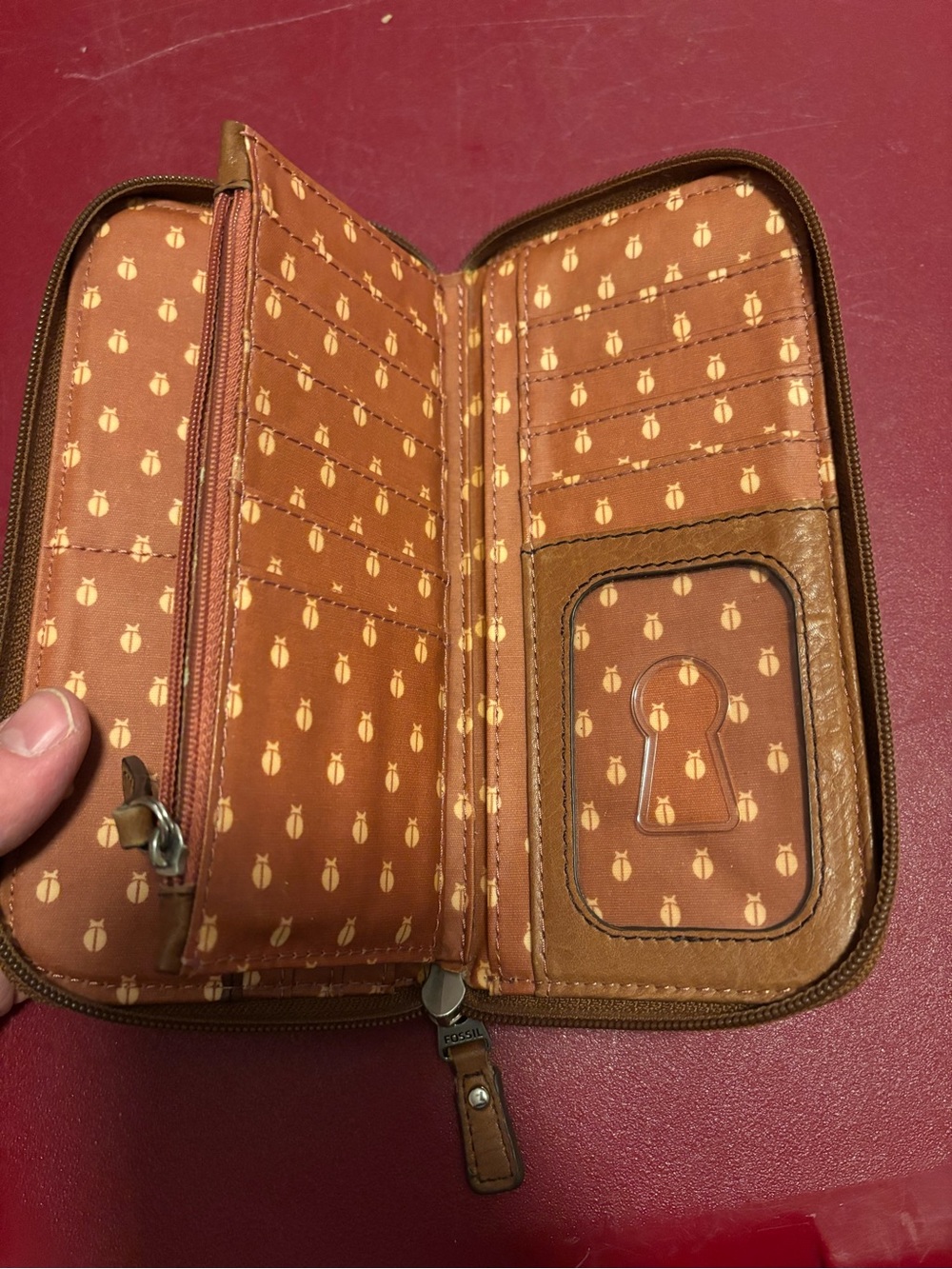 Fossil Wallet w/ matching wallet - Picture 6 of 16
